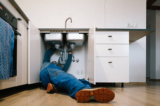 Professional Leak Detection technician working in Mount Gilead, OH